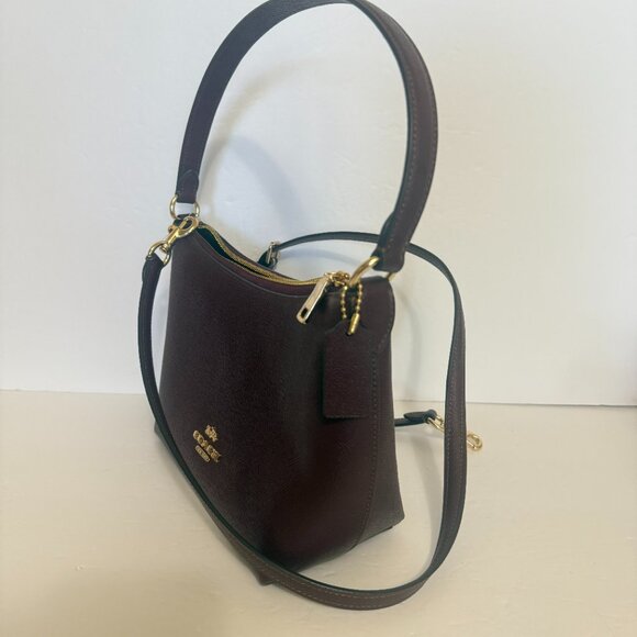 coach Zip Top Shoulder Bag cw390 - Picture 3 of 6